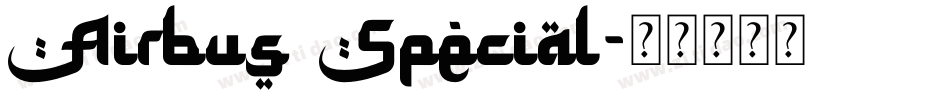 Airbus Special字体转换